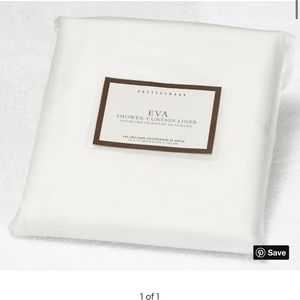 NWT Pottery Barn EVA Vinyl Shower Curtain Liner